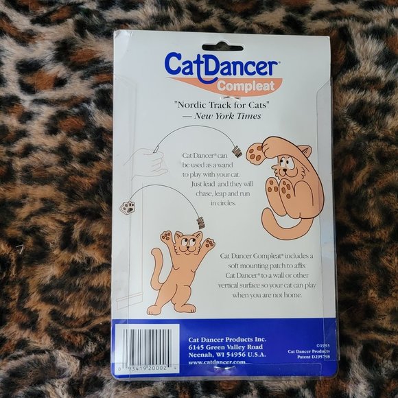 Cat Dancer Complete Orig. Cat Action Toy.. Hard To Find!!.. Bran New! - Picture 3 of 3